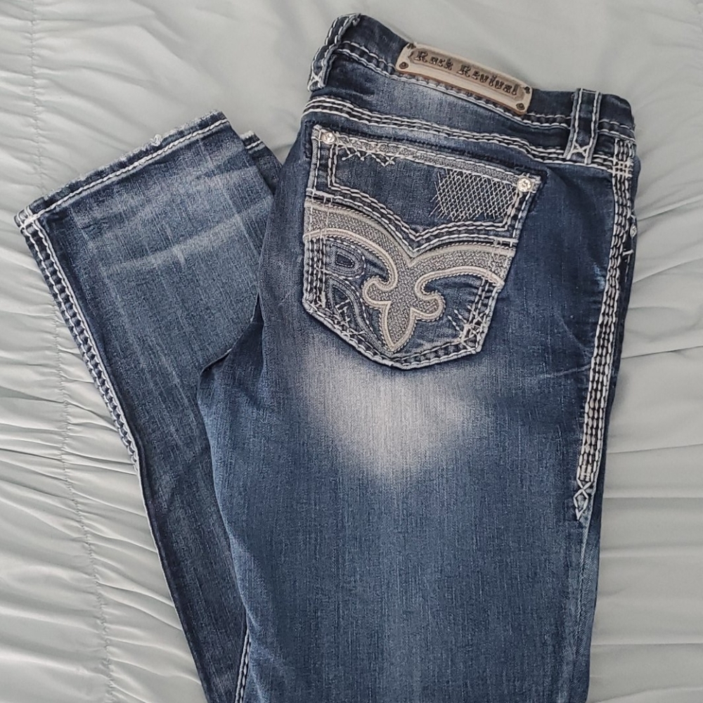 Rock Revival Bradley Ankle Skinny Stretch Jean